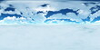 Seamless sky hdri panorama 360 degrees angle view with zenith and clouds for use as sky dome. 3d render illustration