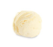 © New Africa - Delicious banana ice cream isolated on white