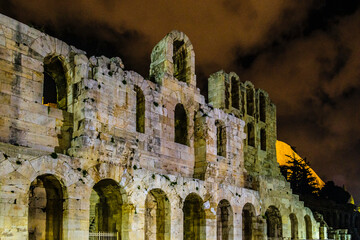 Canvas Print - Herodes Theater, Athens, Greece