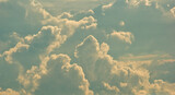 Fototapeta Fototapeta z niebem - Chmury na niebie .