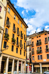 Wall Mural - Architecture of the old town of Vicenza, Italy