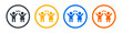 © Icons-Studio - Kids or children icon symbol. Happy kids concept. Vector illustration
