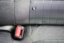 Rear Seat Details Of A New Car