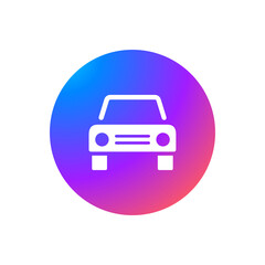 Canvas Print - Taxi - Sticker