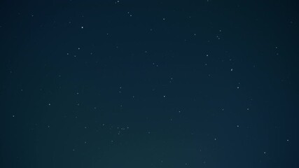 Wall Mural - Beautiful stars twinkling on a blue night sky. Background.
