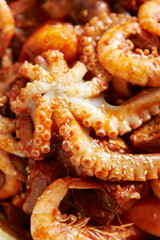 Poster - Spicy stir-fried octopus, Korean food 