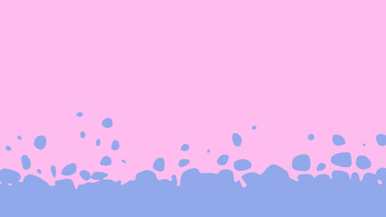 Wall Mural - Footer or header for website or poster, transition between two colors. Design element, vector illustration.