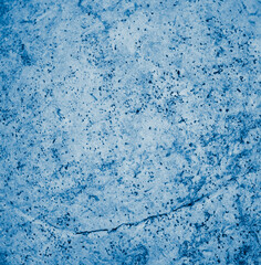 Sticker - old wall painted with blue paint with visible texture