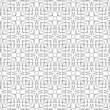 © t2k4 - Vector geometric pattern. Repeating elements stylish background abstract ornament for wallpapers and backgrounds. Black and white colors