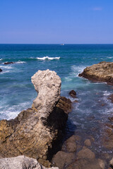 Wall Mural - The coast at the most western point of Ecuador