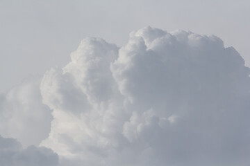Wall Mural - white cloud background and texture.