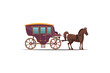 car horse wagon, old modern ground transportation
