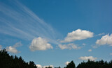 Fototapeta Na sufit - Błękit , niebo , chmury