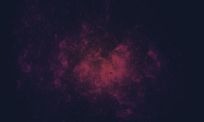 Wall Mural - space background with realistic nebula and galaxy