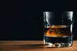 © ADDICTIVE STOCK - Glass with whiskey and ice