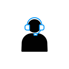 Sticker - Chat, communication, message, Headphone, headset, music, sound icon