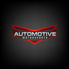 Sticker - Automotive logo. Perfect logo for automotive industry.