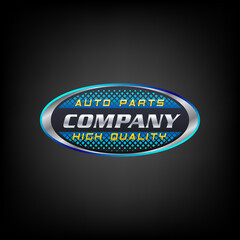 Wall Mural - Vector automotive, automotive car badge logo . Signs and labels.