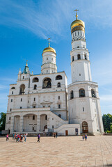 The bell tower of Ivan the Great. The territory of the Moscow KremlinHigh quality photo