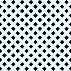 Poster - Black rhombuses pattern. Vector rhomb ornament.