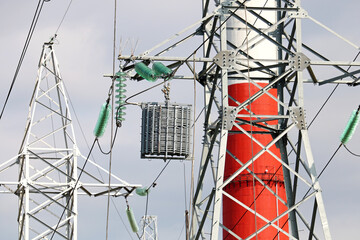 high voltage power lines