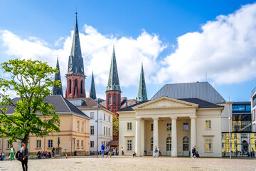 Canvas Print - Schlossplatz, Oldenburg, Deutschland 