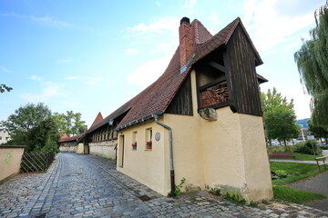 Wall Mural - Historische Sehenswürdigkeiten von Weißenburg