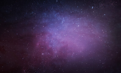 Fototapete - Night starry sky. Galaxies and deep space. Photo collage from Earth. Elements of this image furnished by NASA