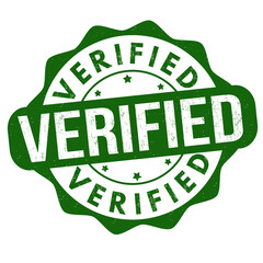 Sticker - Verified sign or stamp