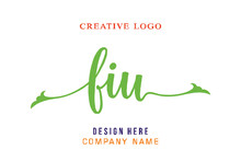 FIU Lettering Logo Is Simple, Easy To Understand And Authoritative