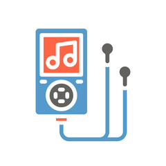 Wall Mural - MP3 player icon