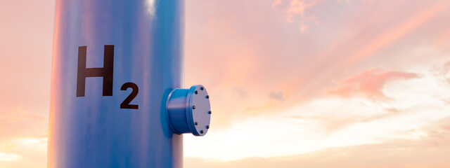 modern hydrogen tank for renewable energy
