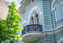 Balcony In The House Of Schlossberg On Povarskaya Street In Moscow