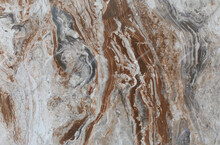 Texture Marble Tile Surface With Abstract Yellow Brown Pattern