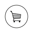 © Fortune - Shopping cart. Flat icon.