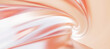 Colorful abstract panoramic background: geometric rose gold matte curve. ( Car backplate, 3D rendering computer digitally generated illustration.)