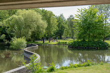 Munke Mose Park In Odense, Denmark