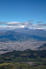  View of Cotopaxi from Guagua Pichincha