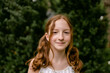 © Léa Jones/Stocksy - portrait of beautiful tween with red hair