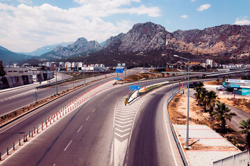 traffic on the highway