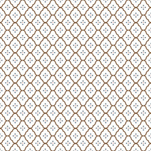 Monochrome Neutral Beige Geometric Seamless Pattern. Retro Tileable Backgrounds Line Grid. Vintage Style Classic Texture For Wallpaper And Fabric Print Designs