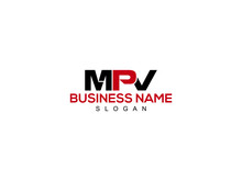 Title: Letter MPV Logo Icon Vector Image Design For Company Or Business