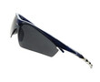aerodynamic sunglasses dark lens and frame