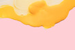 © Alessandra Desole/Stocksy - liquid egg in a pink abstract background