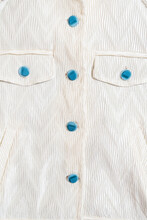 Cloth Details/Texture,buttons ,materials.