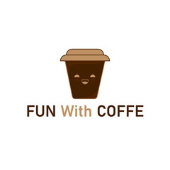 coffee cup icon vector