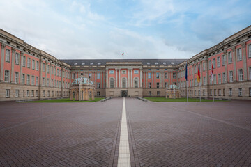 Poster - Potsdam City Palace - Landtag of Brandenburg - seat of the parliament of Brandenburg federal state - Potsdam, Germany