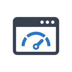 Wall Mural - web speed icon