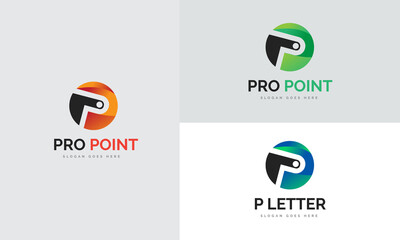 Creative P Letter Logo Design For Company and Business