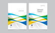 © Anamul - Cover design for annual report and business catalog, magazine, flyer or booklet. Brochure template layout. A4 cover vector EPS-10